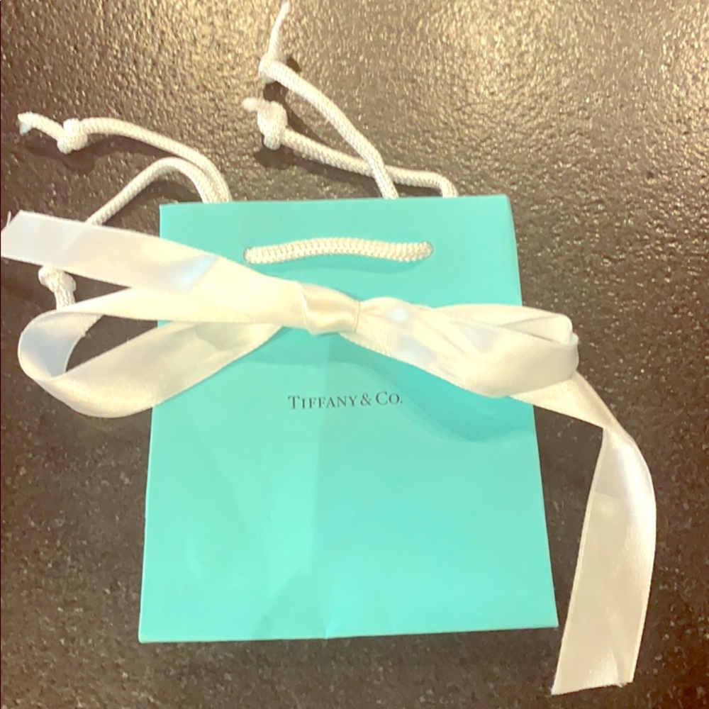 Tiffany shopping bag and bow
